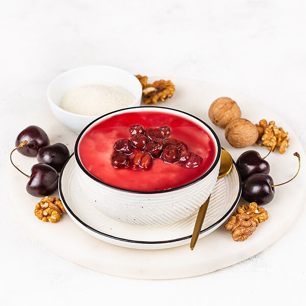 Каша Гурьевская с грецким орехом и вишней 300 г