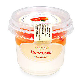 Панакота Sweet Fantasy 5,5% с грейпфрутом БЗМЖ