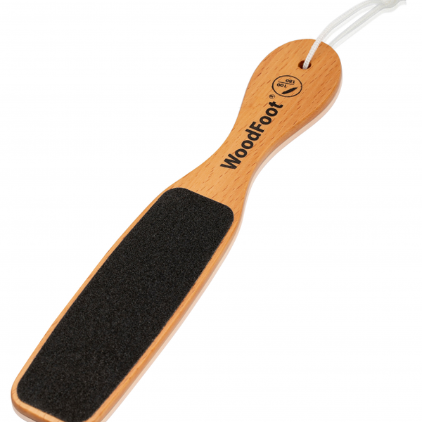 Терка для ног в лаке из бука WoodFoot, 1 шт