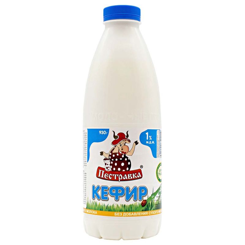 

Кефир Пестравка 1% 930 г