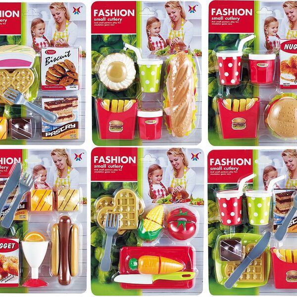 Игровой набор Shantou Honghu Plastics Фастфуд