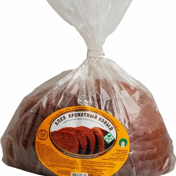Хлеб Колос ароматный новый нарезка 330г
