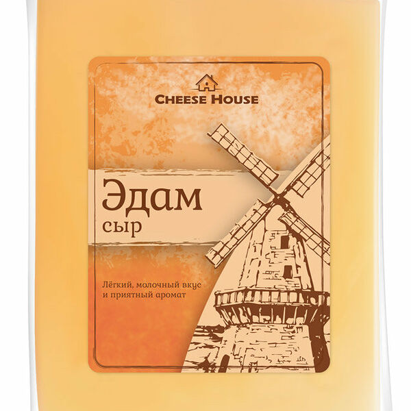 Сыр Эдам 20% ТМ Cheese House (Чиз хаус)