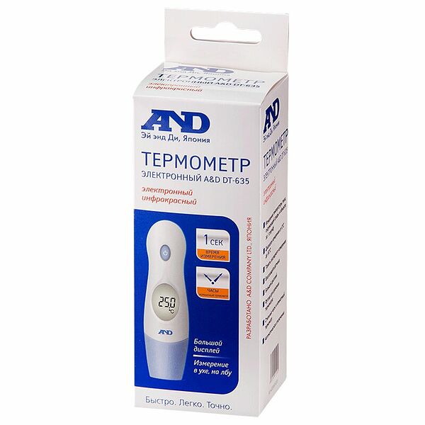 Термометр A&D DT-635 цифровой инфракрасный