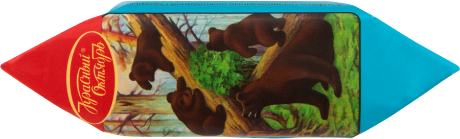 Конфеты с картиной утро в сосновом лесу