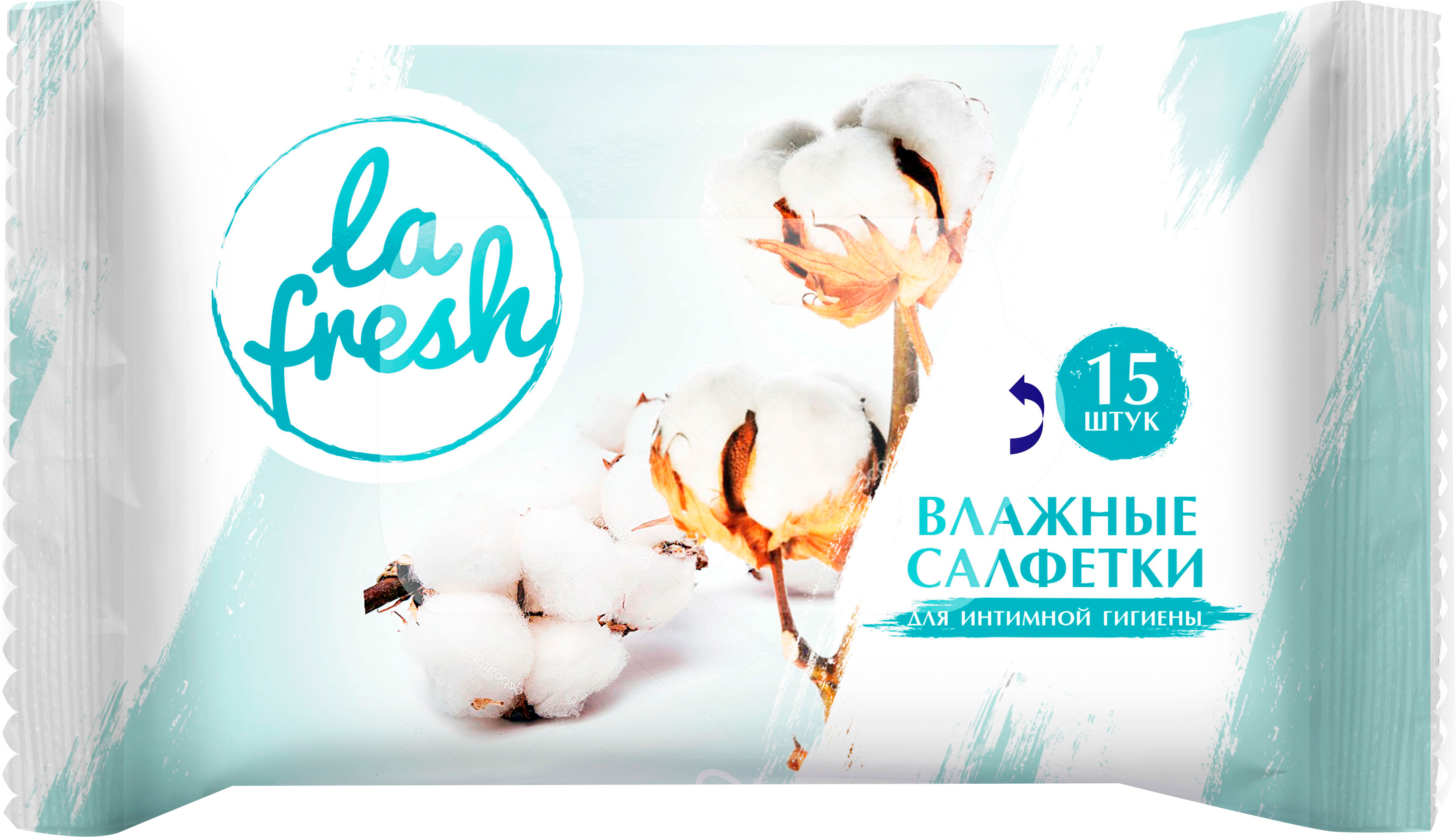 

Влажные салфетки La Fresh Для интимной гигиены 15шт