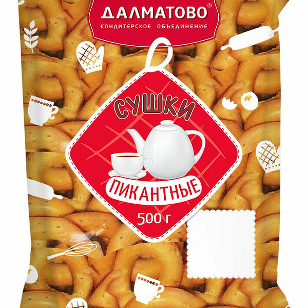 Сушки Далматово с луком