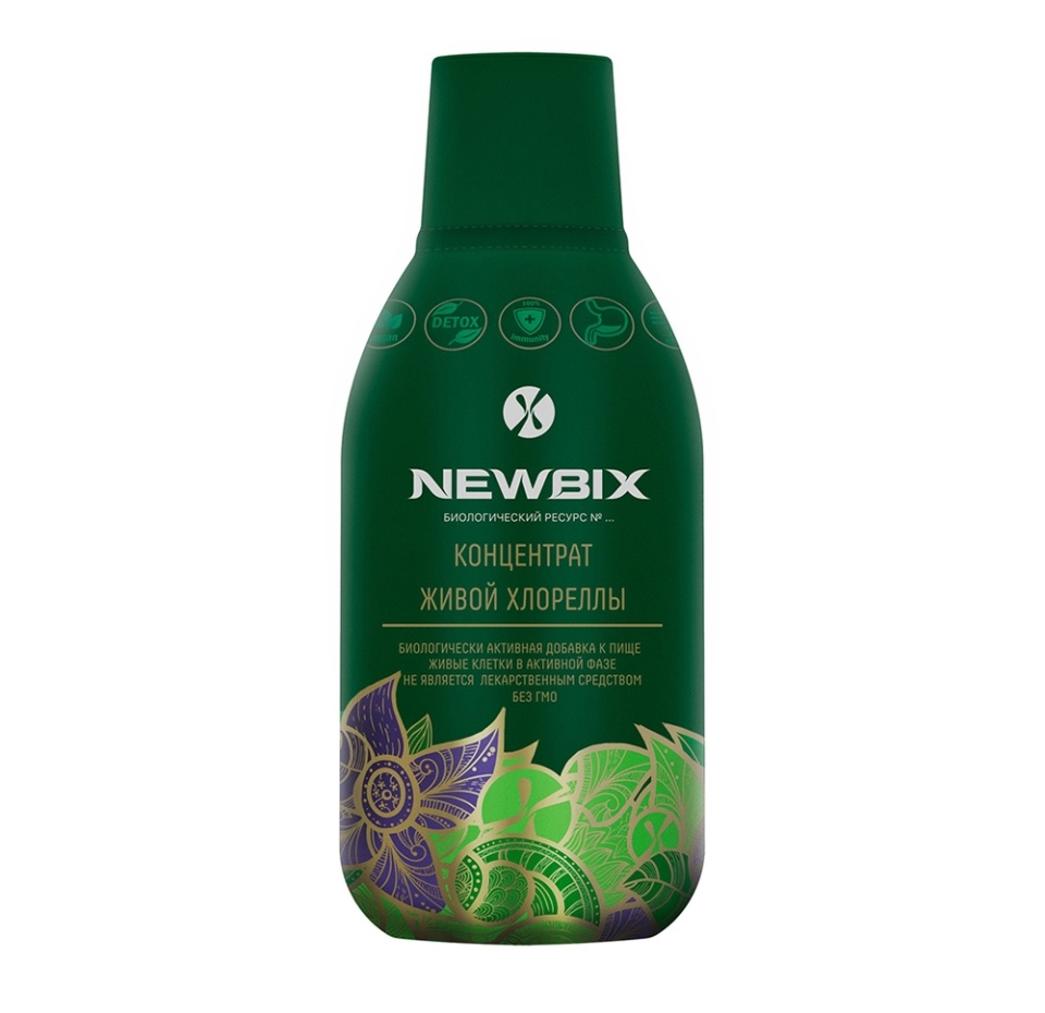 

Концентрат живой хлореллы NEWBIX