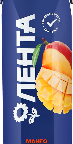Нектар для детей Лента манго с мякотью, 1 л