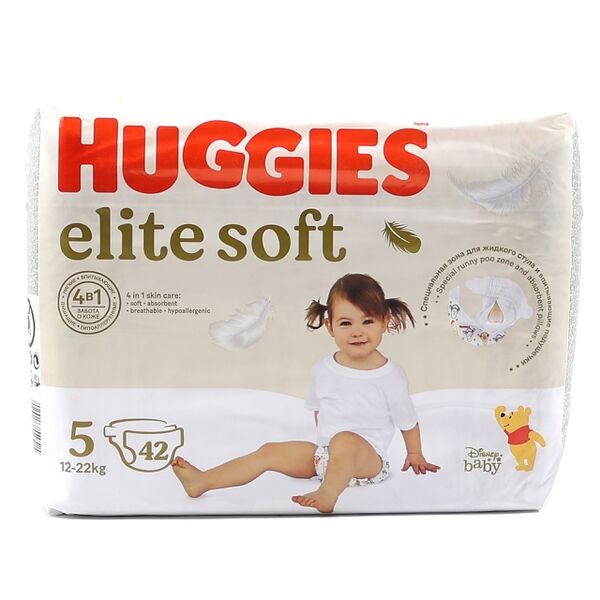 Huggies Elite Soft N5 տակդիր 12-22կգ N42