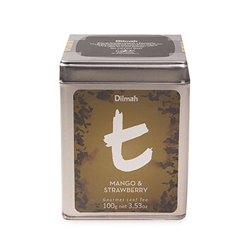 Чай чёрный с ароматом «Манго и клубника» листовой Dilmah Шри-Ланка