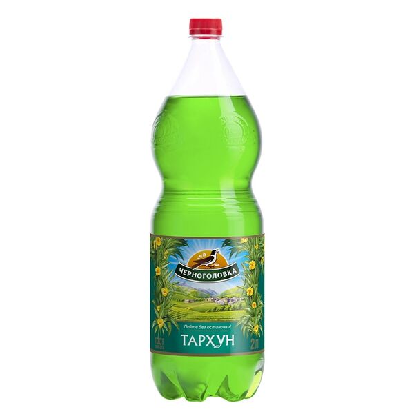 Напиток Черноголовка Тархун сильногазированный 2 л