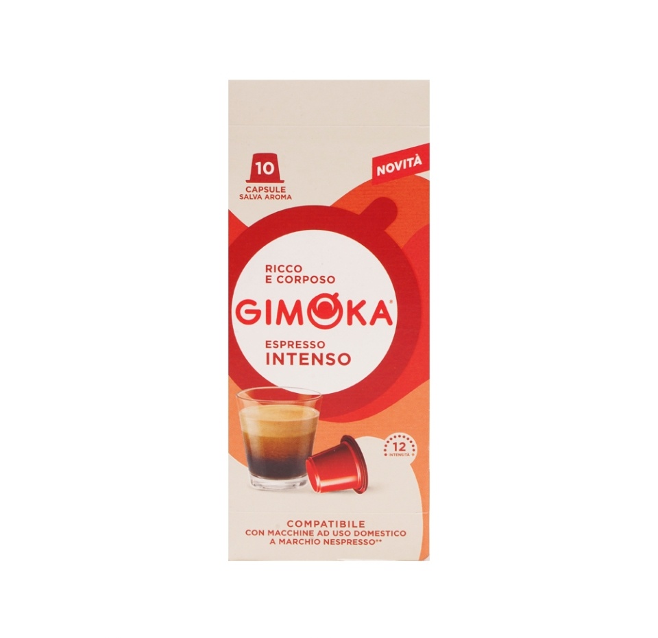 

Кофе в капсулах формата Nespresso Gimoka Intenso 10 капсул 55 г