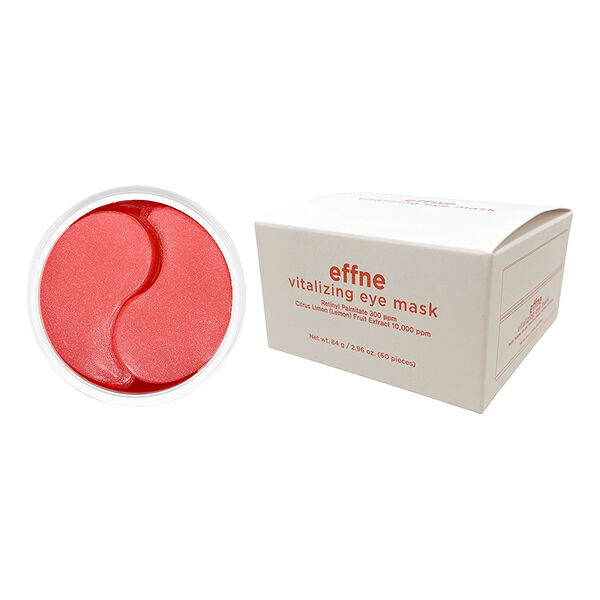 Патчи для глаз Effne гидрогелевые восстанавливающие с ретинолом и экстрактом лимона 60 шт 84 г