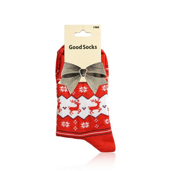 Женские носки Good Socks L48 махровые, р.25, красные