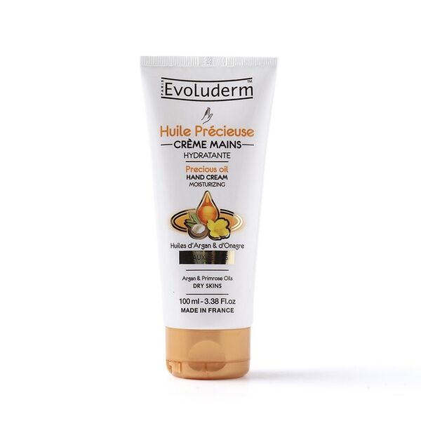 Крем для рук Evoluderm Huile Precieuse увлажняющий для сухой кожи 100мл, Франция