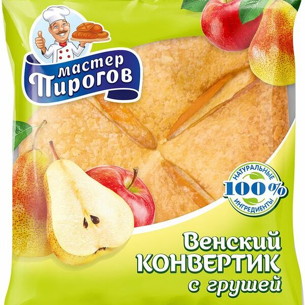 Конвертик Мастер Пироговъ Венский с грушей, 70г