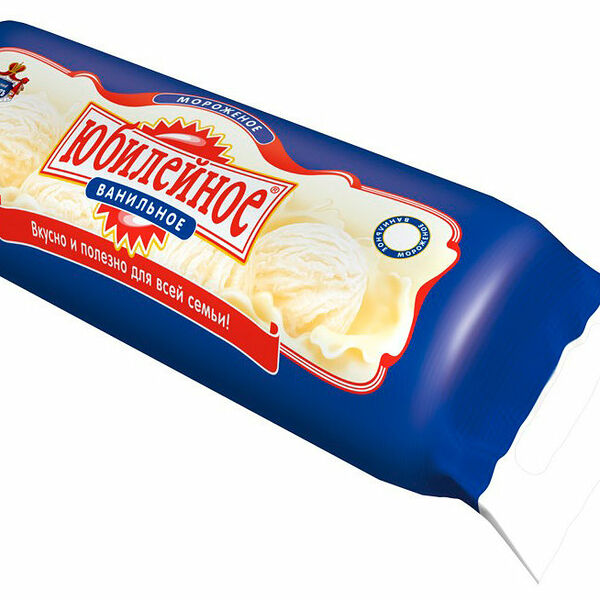 Мороженое ванильное Юбилейное ТМ Русский холодъ