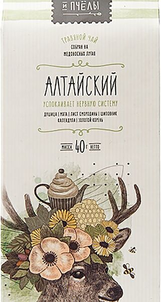 Чай травяной Травы и пчелы Алтайский 40г