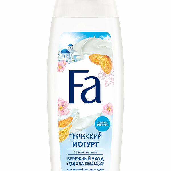 Крем-гель для душа Fa Греческий йогурт с ароматом миндаля