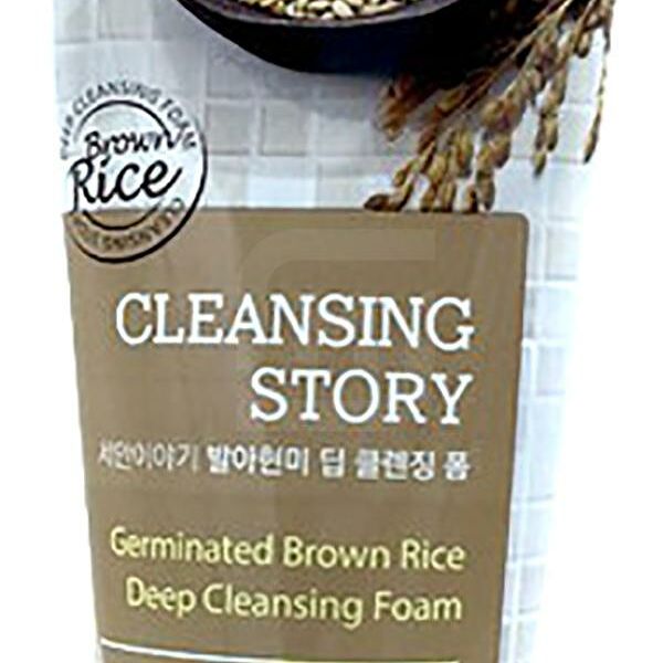 Пенка Story Foam Cleansing для умывания с бурым рисом