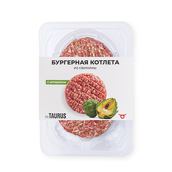 

Бургерная котлета из свинины с артишоком Taurus 320г Россия