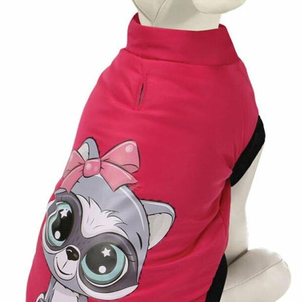 Попона утепленная Triol Милашка S, розовая размер 25 см