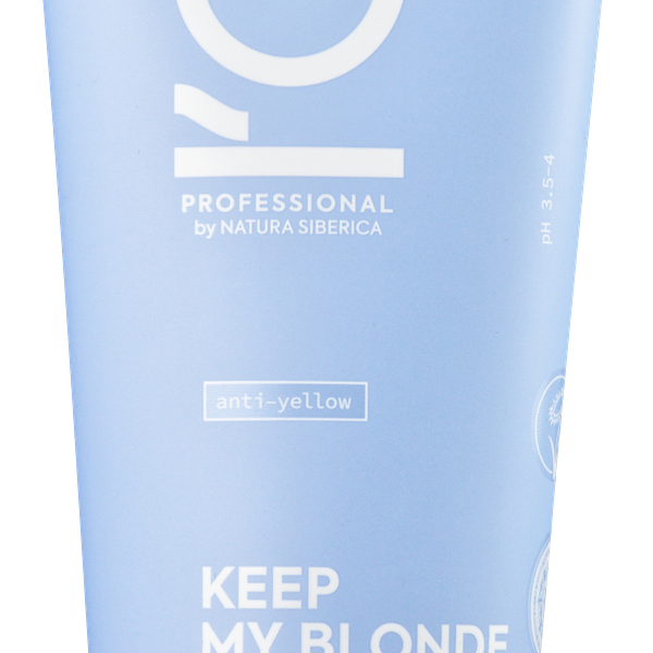 Маска для светлых волос Natura Siberica Ice Professional тонирующая