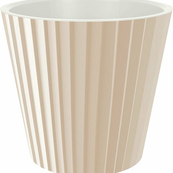Горшок для цветов InGreen Sand молочный шоколад диаметр 280 мм, 10.5 л