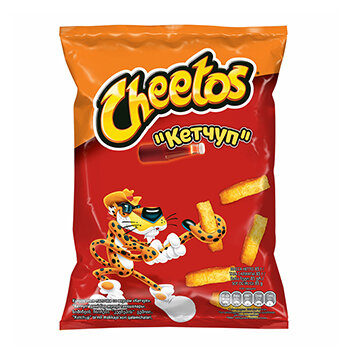 Кукурузные снеки Cheetos Кетчуп