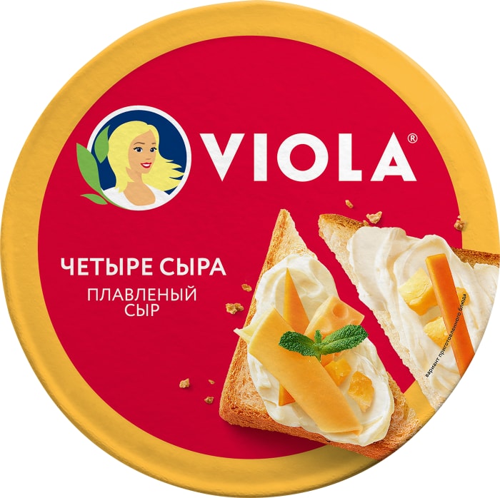 

Сыр плавленый Viola Четыре сыра 45% 130 г