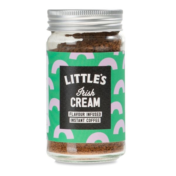 Кофе сублимированный растворимый Little`s IRISH CREAM с ароматом ирландский крем