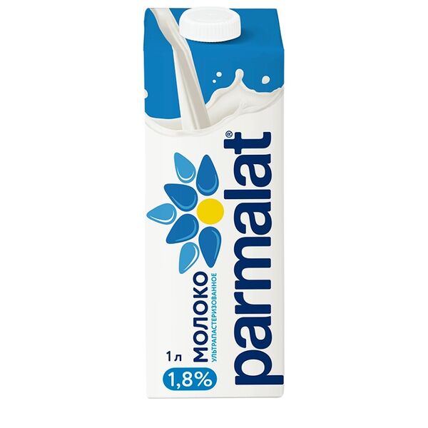 Молоко ультрапастеризованное Parmalat 1.8% 1л