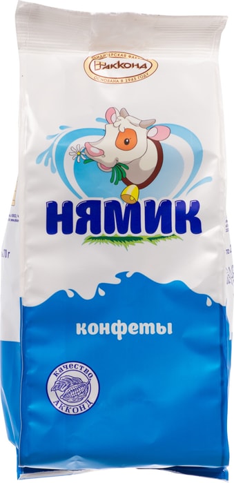 

Конфеты Акконд Нямик молочная начинка 270 г