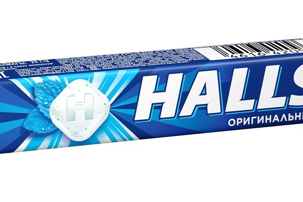 Леденцы HALLS Оригинальный 25г