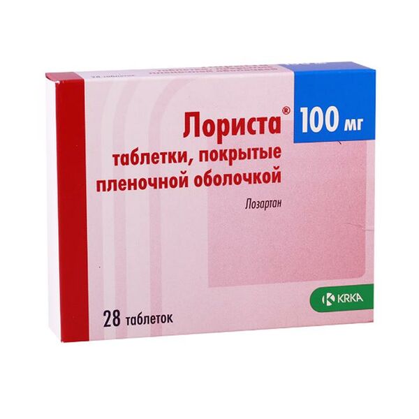 Лориста DHT 100мг N28