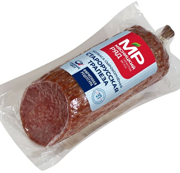 Колбаса Мясницкий Ряд Старорусская трапеза сырокопченая 200г