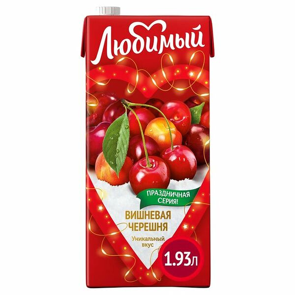 Напиток сокосодержащий Любимый Вишневая черешня