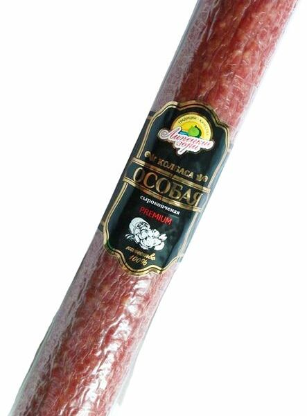 Колбаса Липецкие зори Особая из мяса птицы сырокопченая