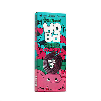 Фруктово-ягодные роллы HOBA Яблоко-Вишня 30 г