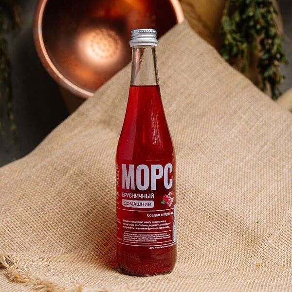 Морс брусничный 500 мл