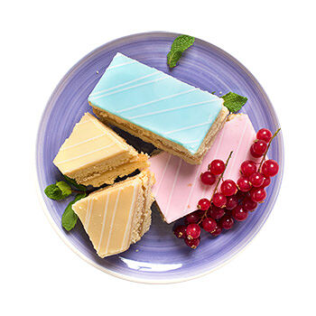 Пирожное «Песочная полоска» от шеф-кондитера 1шт