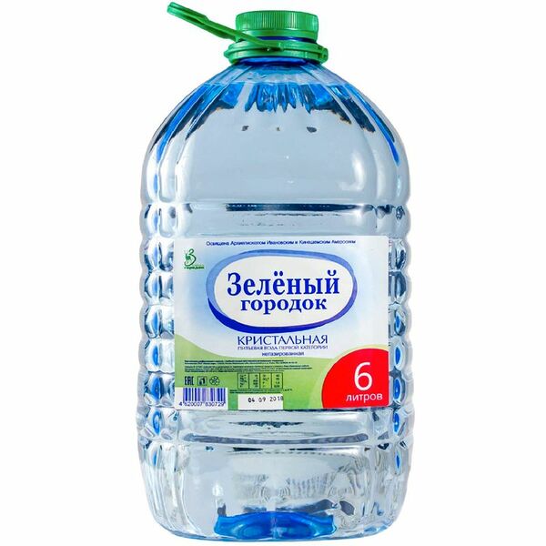 Вода питьевая Зеленый городок Кристальная негазированная