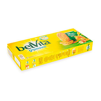 Печенье Утреннее BelVita Мёд и фундук