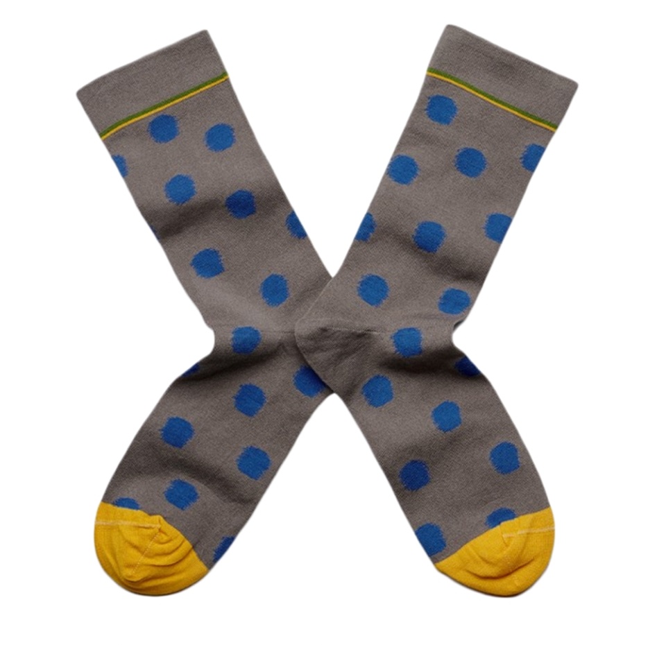 

Носки унисекс Polka Dot Pepper, высокие, Bonne Maison, размер 36/38, Португалия