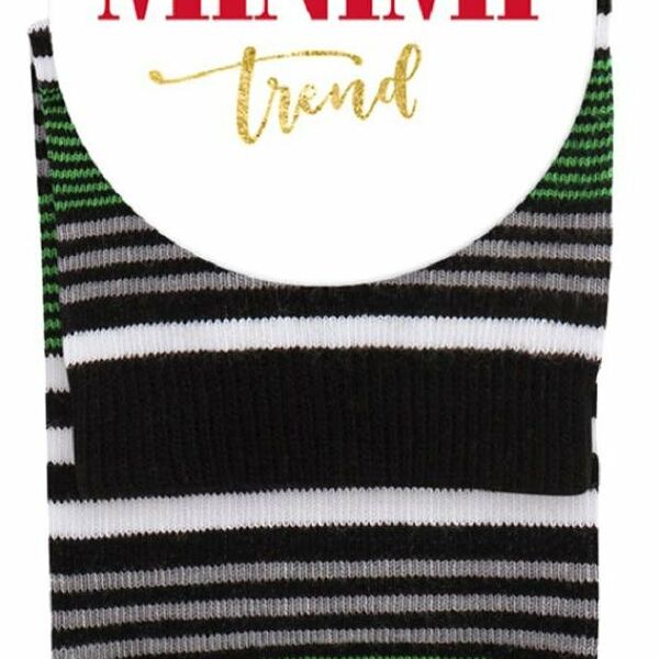 Носки женские Minimi Trend 4205 в полоску Verde, р. 39-41