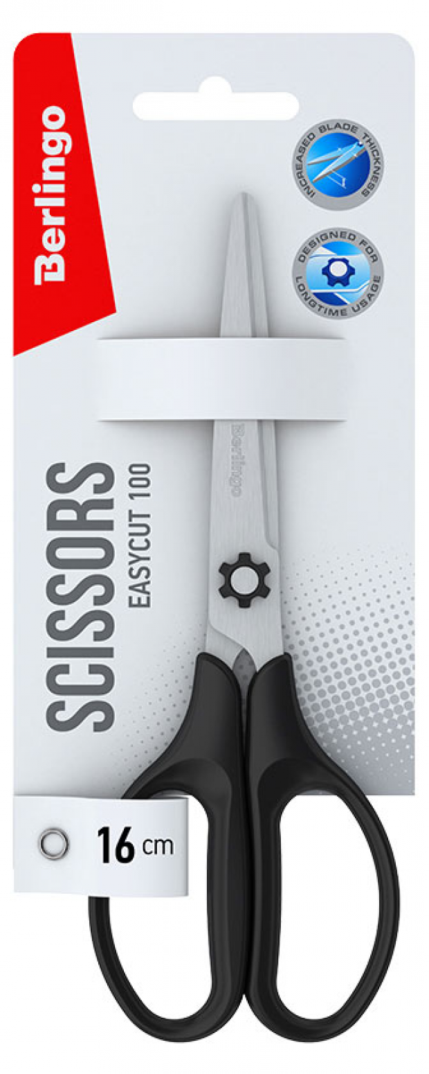 

Ножницы Berlingo Easycut 100, 16 см
