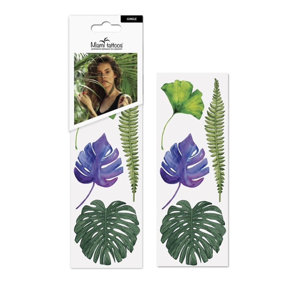 

Татуировки переводные мини, в ассортименте Beauty Bar, США