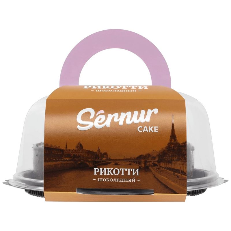 

Торт Сернур Рикотти шоколадный 600 г