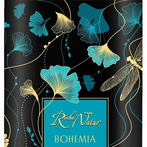 Чай черный Riche Natur Bohemia с ароматом бергамота и айвы листовой